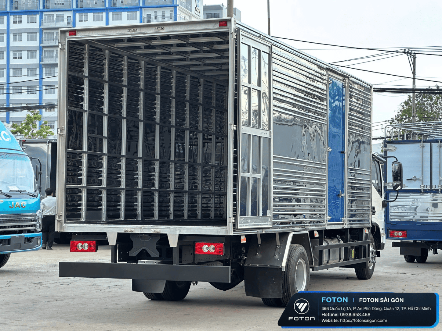 Xe tải Foton 7.6 Tấn - Thùng Dài 6m3